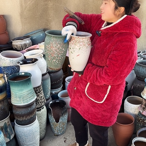 口15高25盆子盆子 