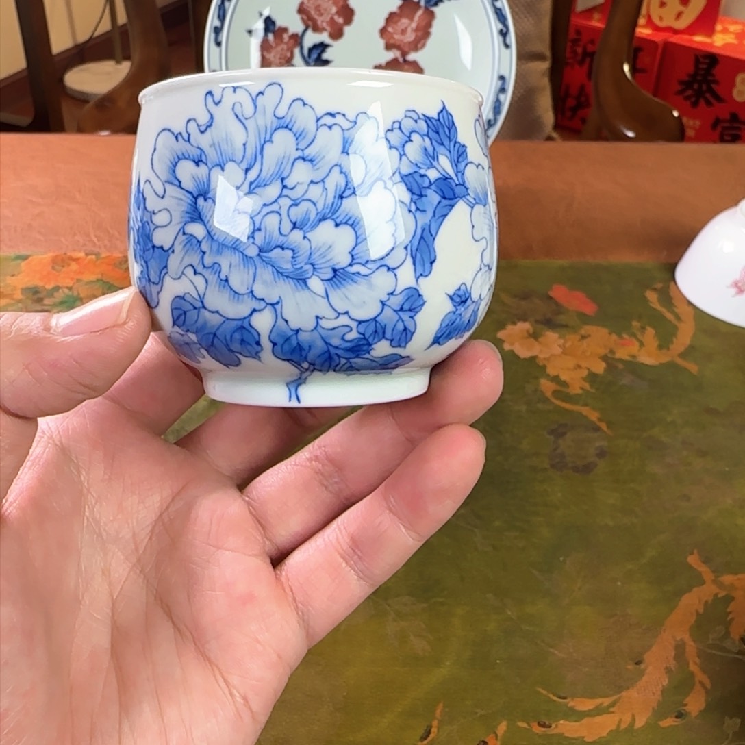 摆件景德镇手工手绘