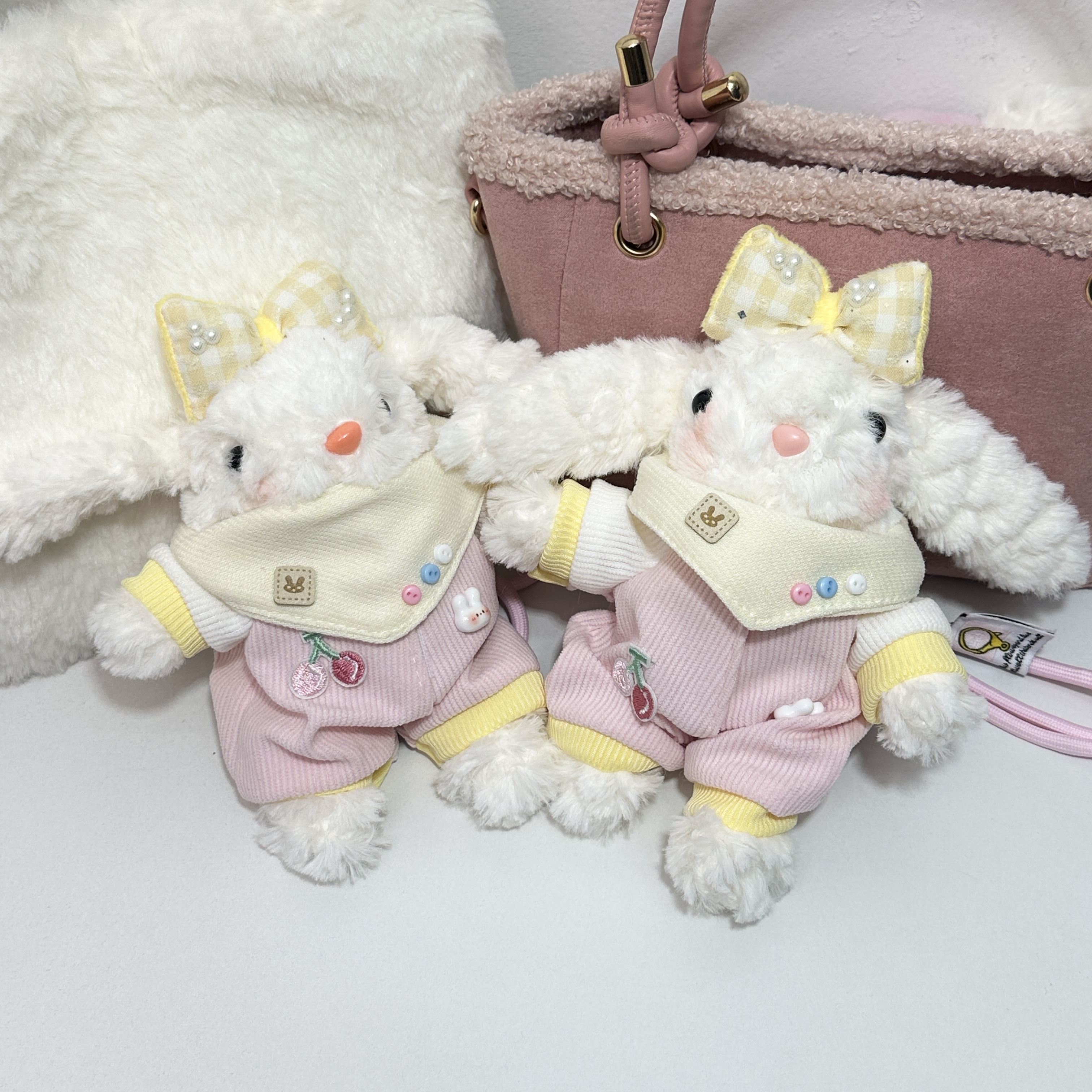 春夏潦草小狗小兔毛绒挂件【136-144】