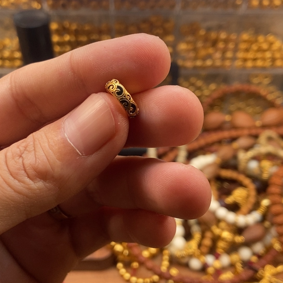 卡12高订黑金糖草卡环