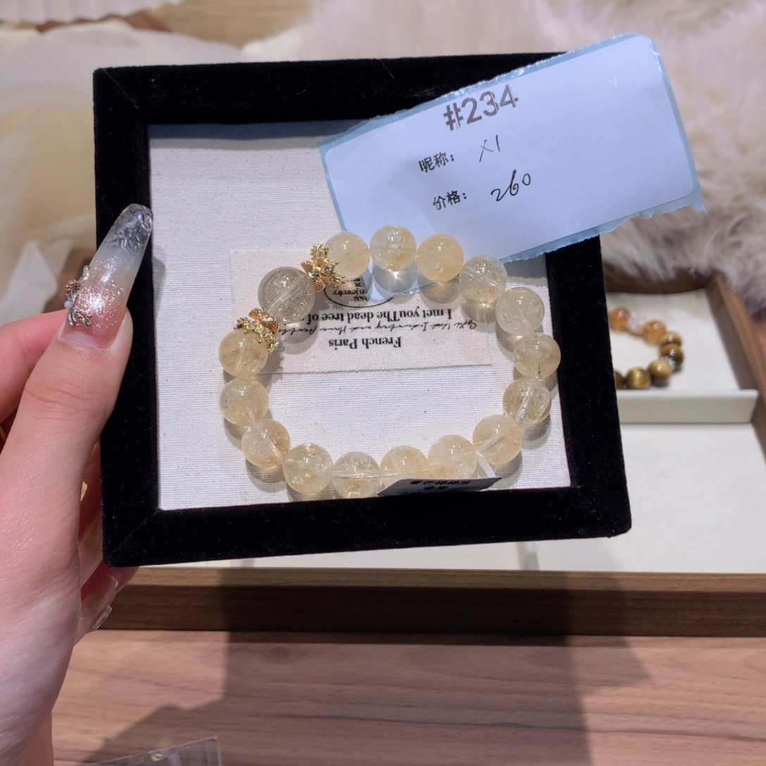 水晶手串未镶嵌G**S234号