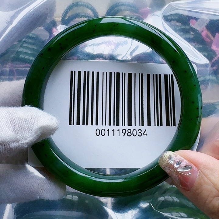 和田玉（碧玉）手镯未镶嵌6263