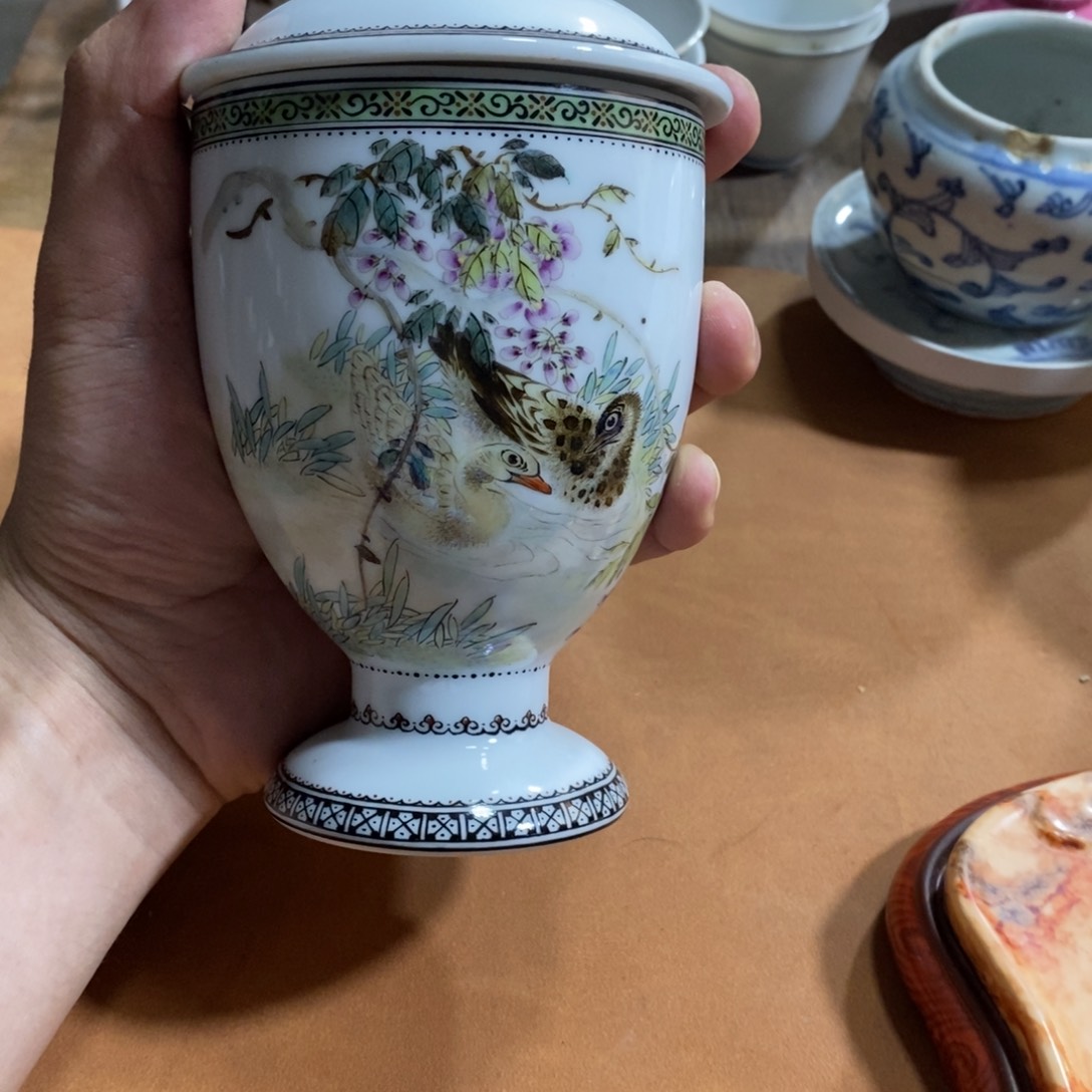 碟徽**家景德镇高温陶瓷杯