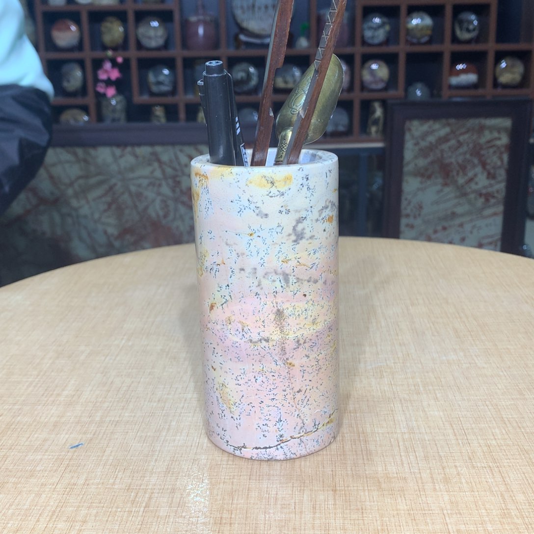 紫砂，广西国画石摆件，收藏观赏