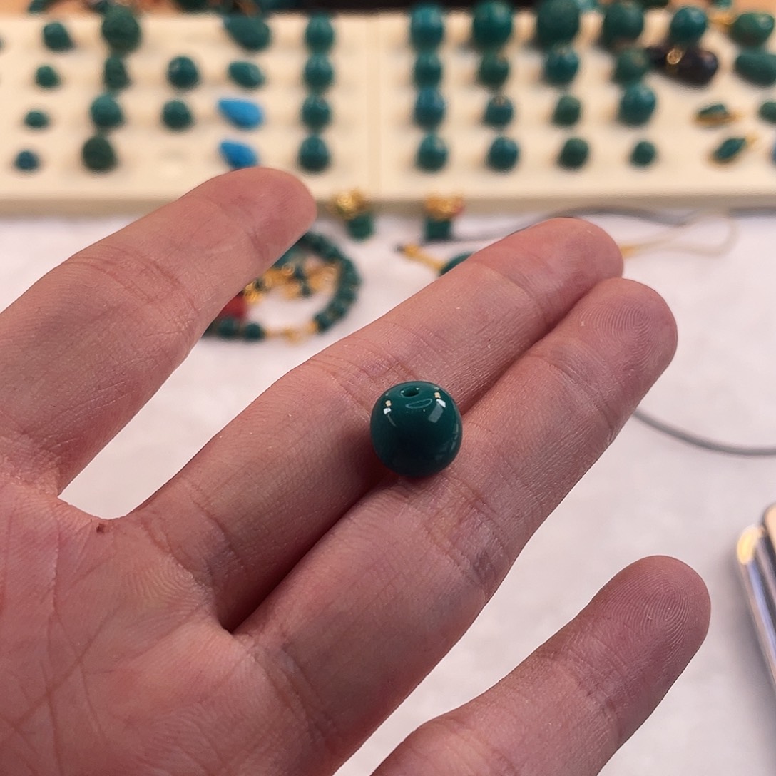 绿松石未镶嵌配饰