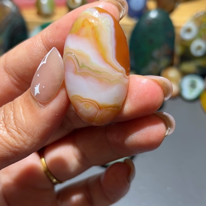玛瑙/玉髓未镶嵌颈饰