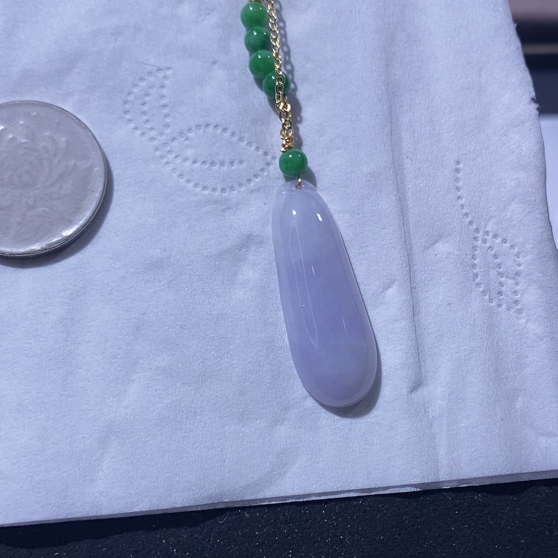 翡翠吊坠(不含链)未镶嵌