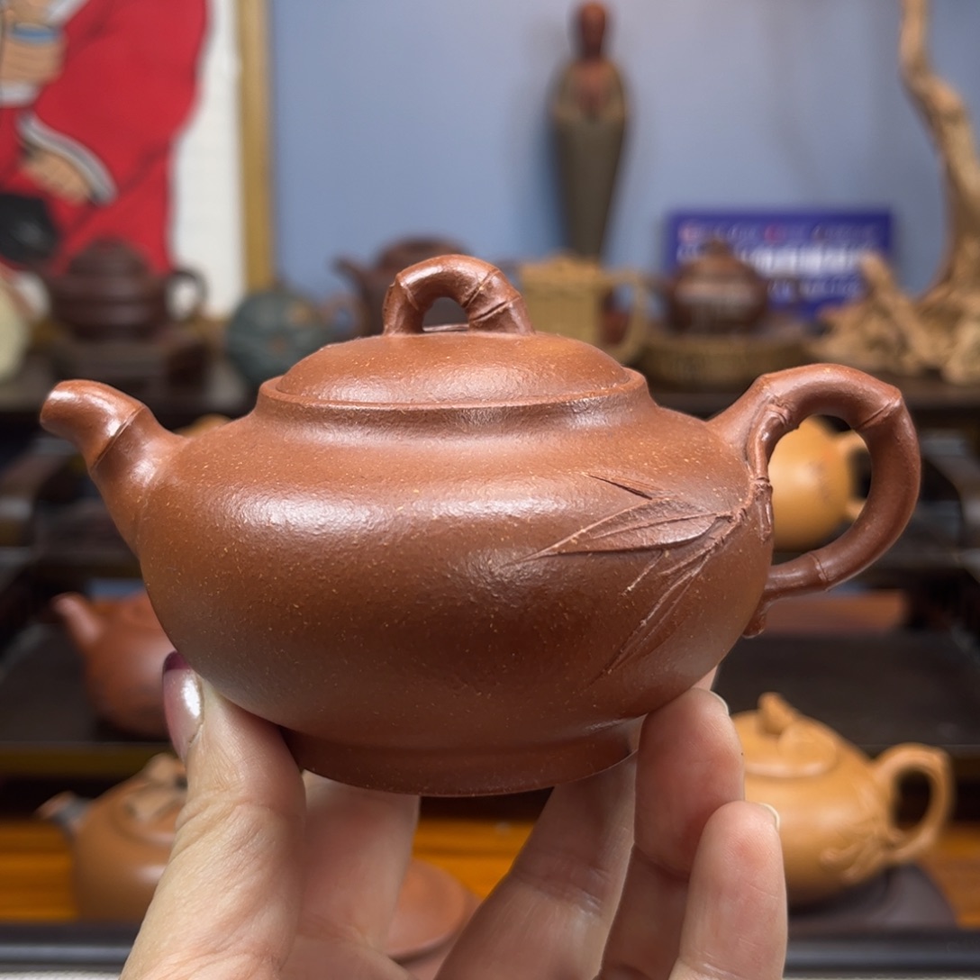 紫砂茶具半手工制作