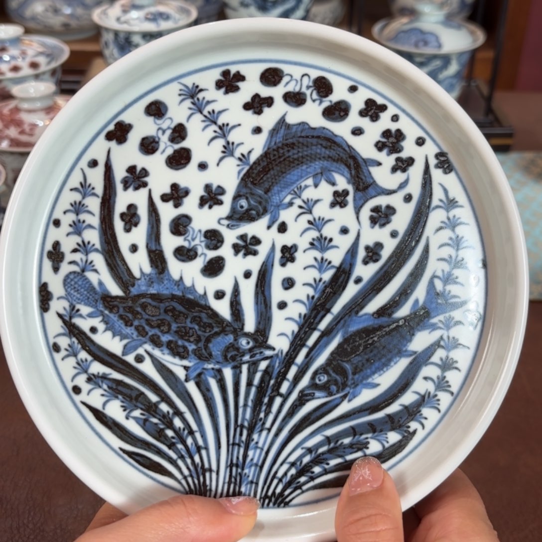 杯鱼藻壶承博陵造物