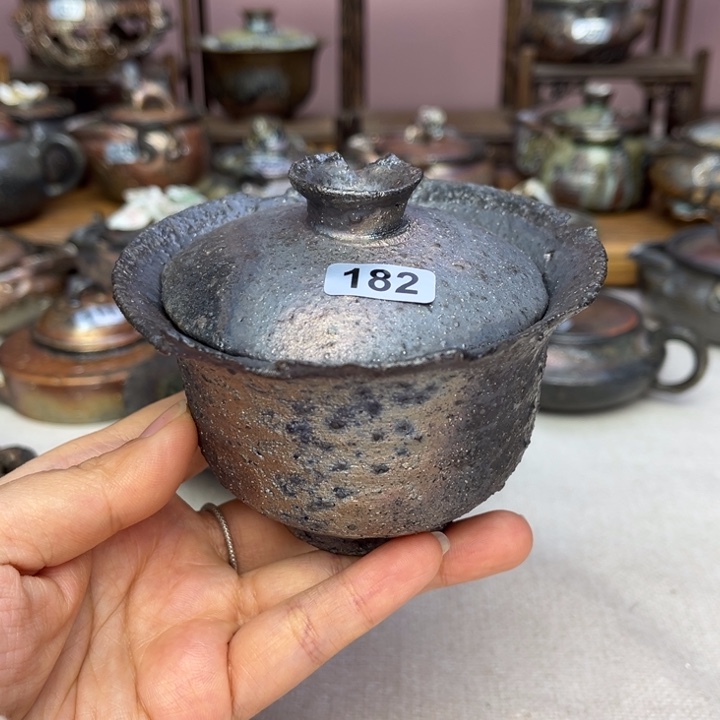 壶裸柴烧陶瓷茶具