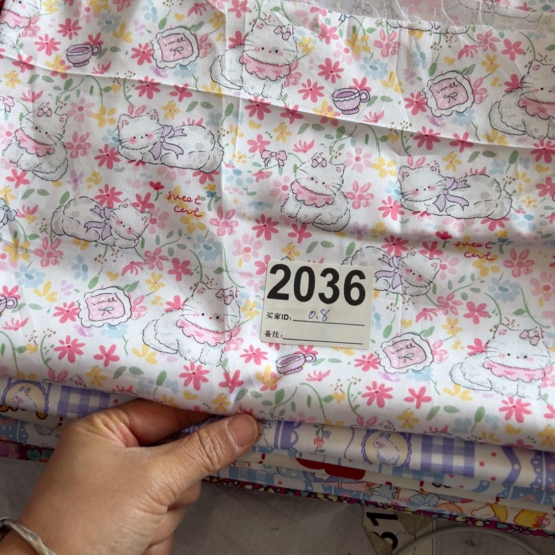 棉0.8米价纯棉60支贡缎1.1米宽块福袋