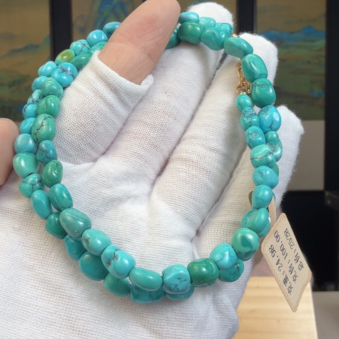 绿松石未镶嵌珠宝奇石