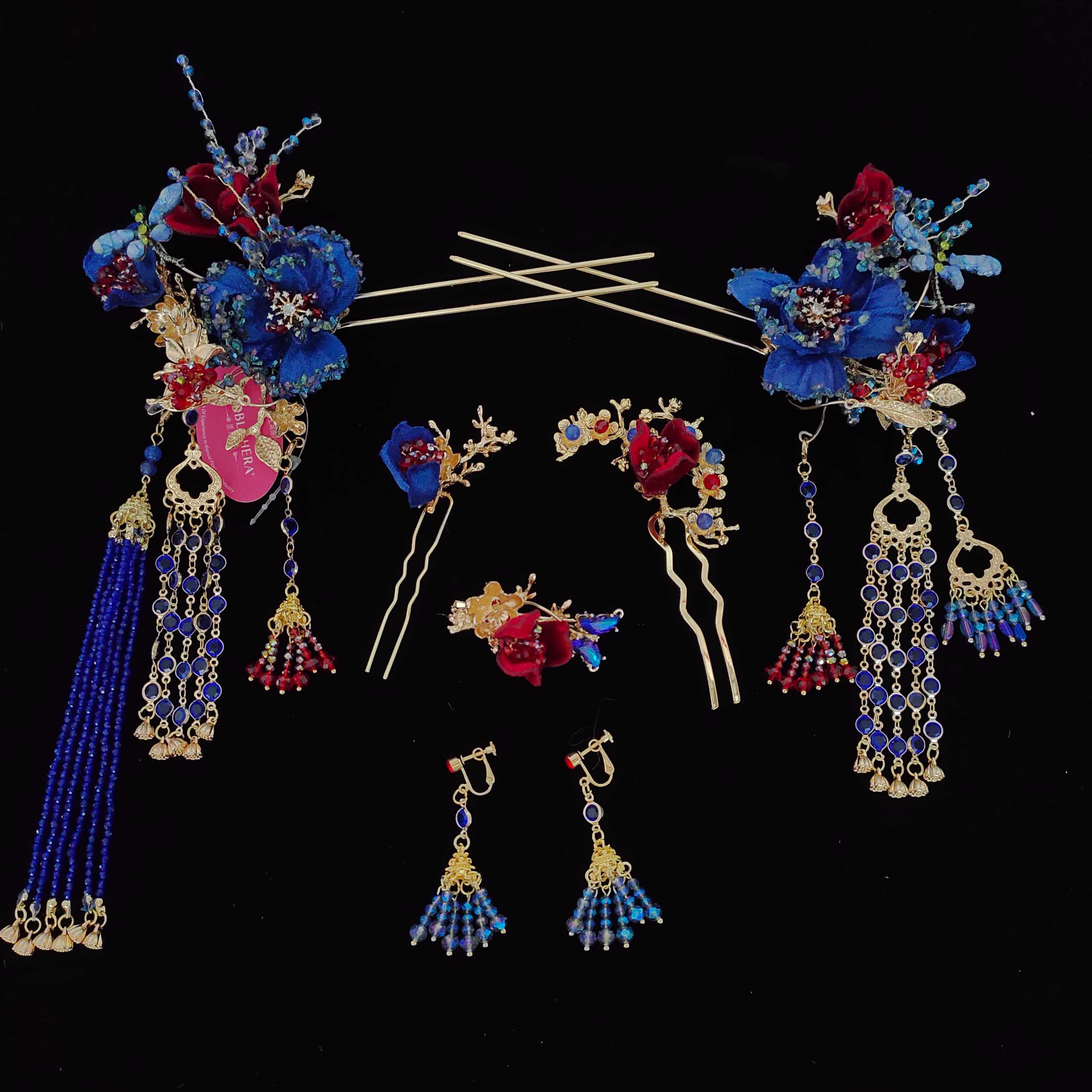 HZ1260新款减龄秀禾头饰