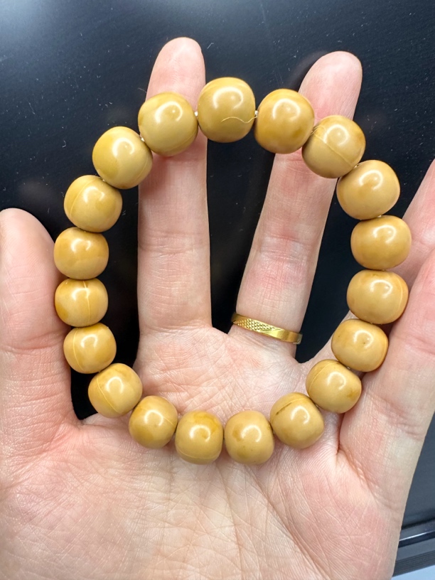 瑕疵款大老型龙炎猴头核桃手串