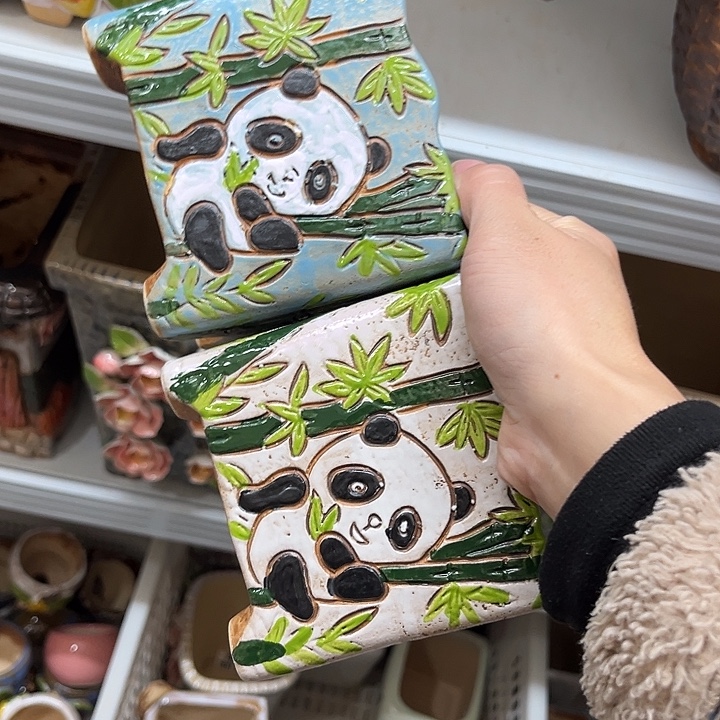 粗陶材质多肉花盆