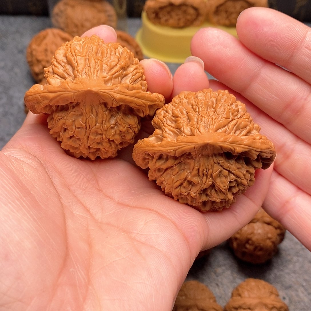 文玩核桃把件精品官帽51+全品