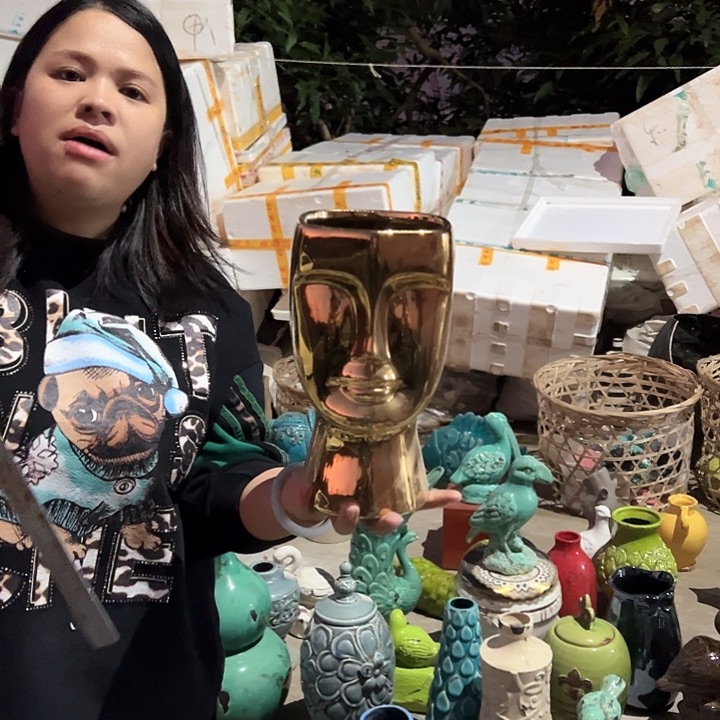 瓶高度25厘米口径12厘米微瑕捡漏