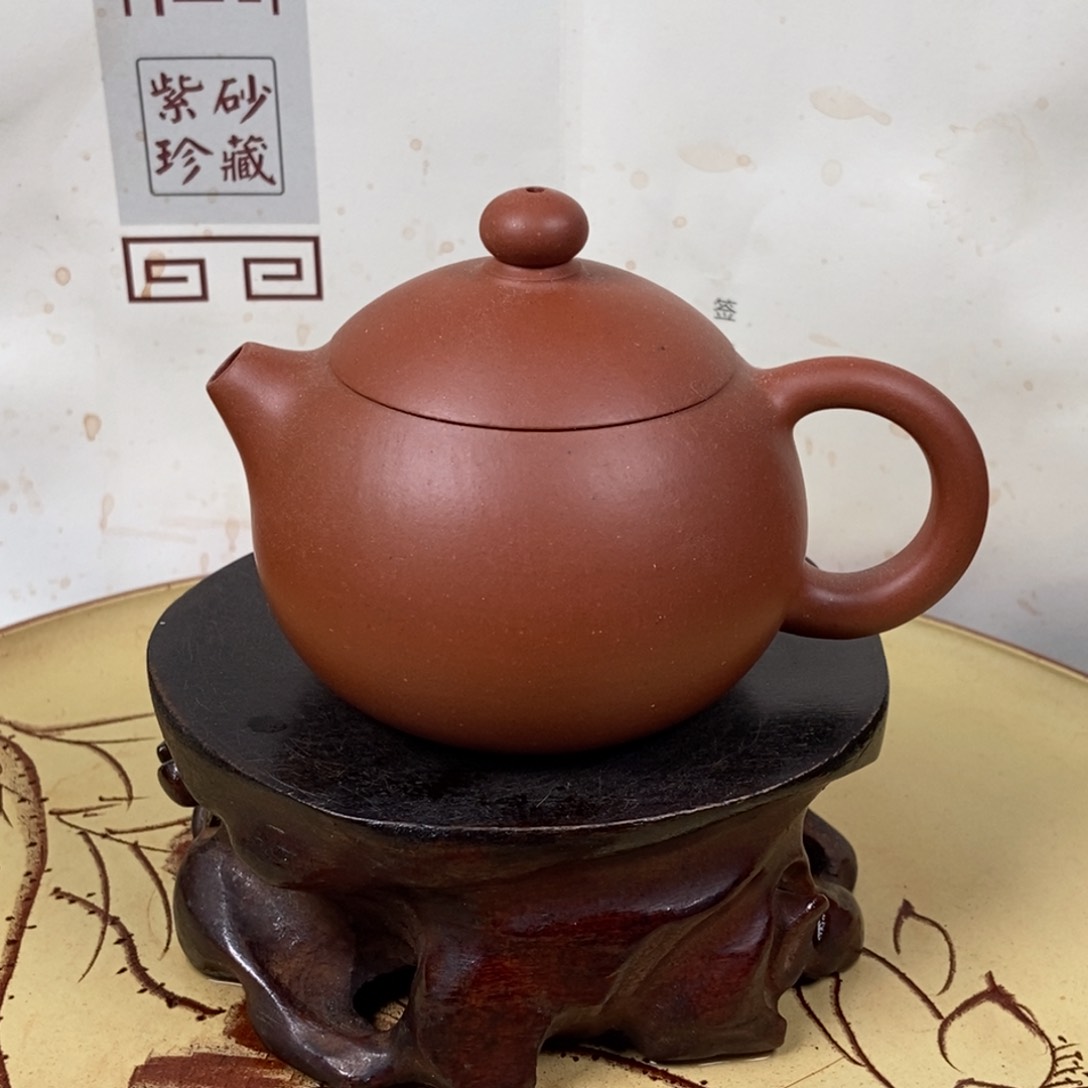 紫砂茶壶全手微瑕150 容量宜兴紫砂壶