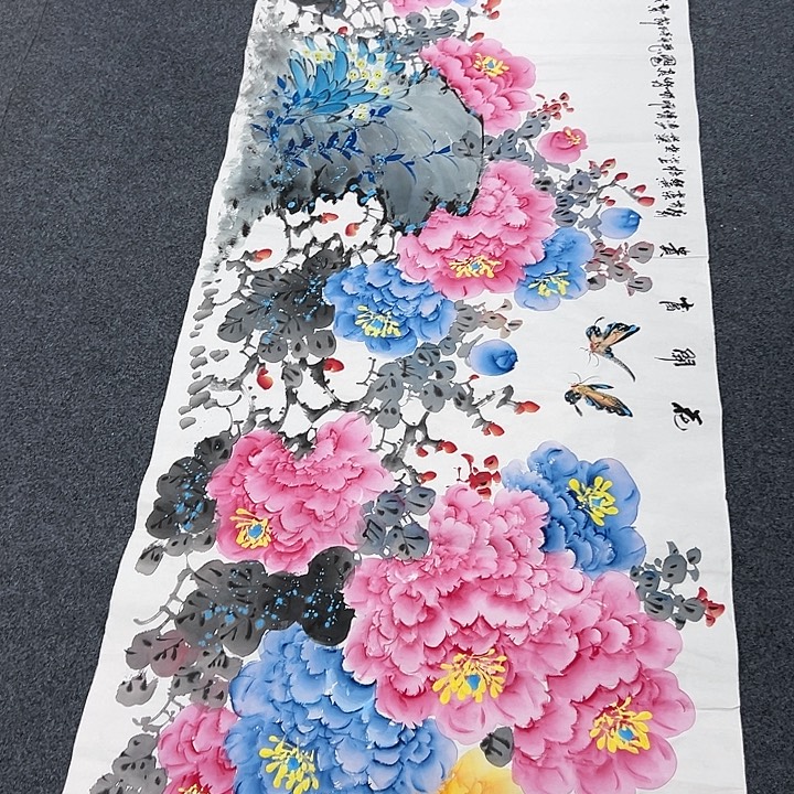 国画纯手绘国画大捡漏！