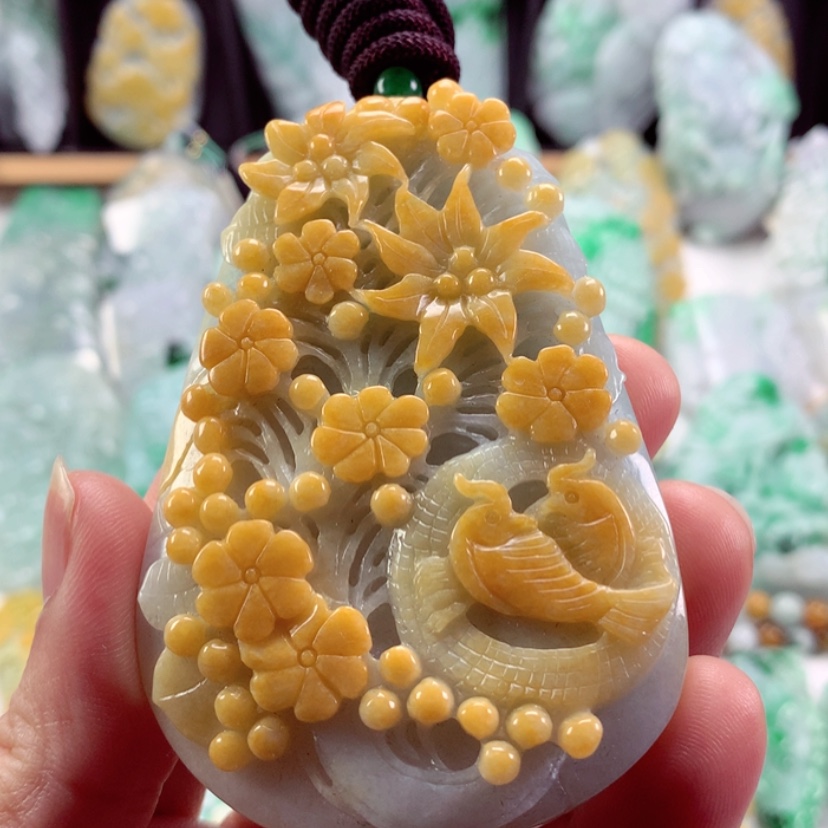 【闪购商品】翡翠吊坠(不含链)未镶嵌