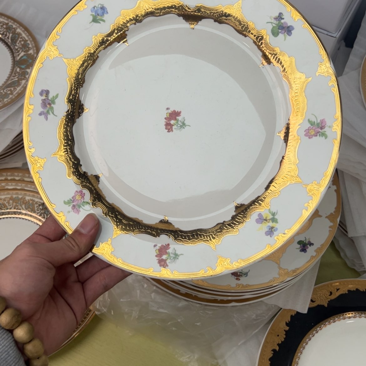 【闪购商品】瓷片10.5寸平盘一个一单福利价