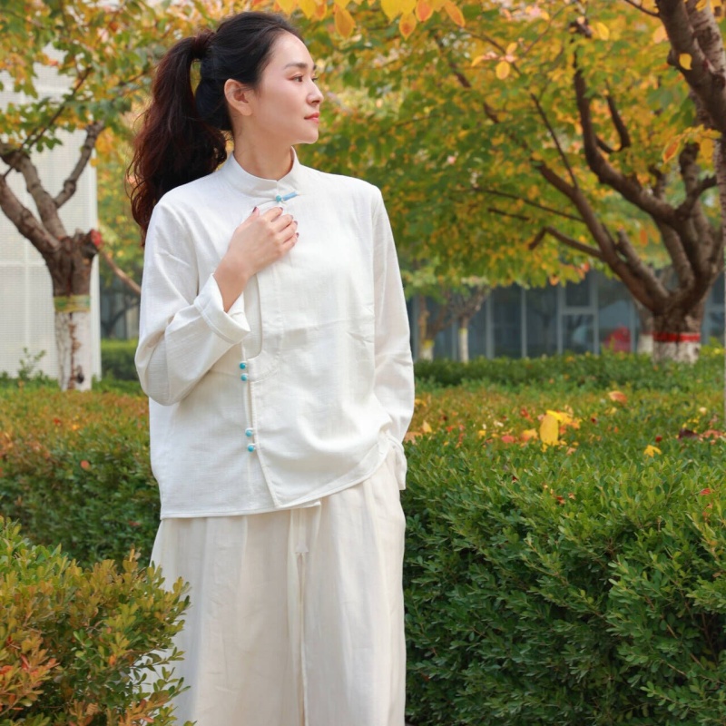 【抖音专属】新中式上衣（25710010玉色/玉色A314-线上专属）