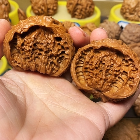 吊坠文玩核桃聚宝盆45