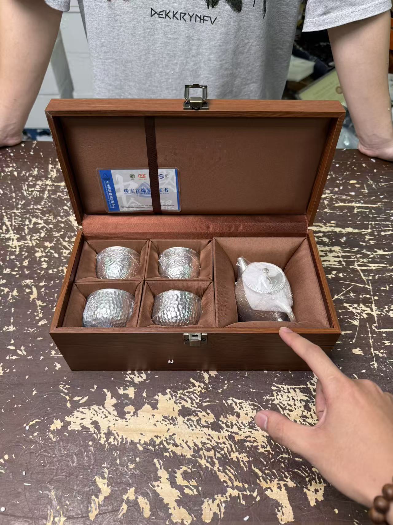 【闪购商品】银陶瓷茶具套组送礼佳选@@@@@@2
