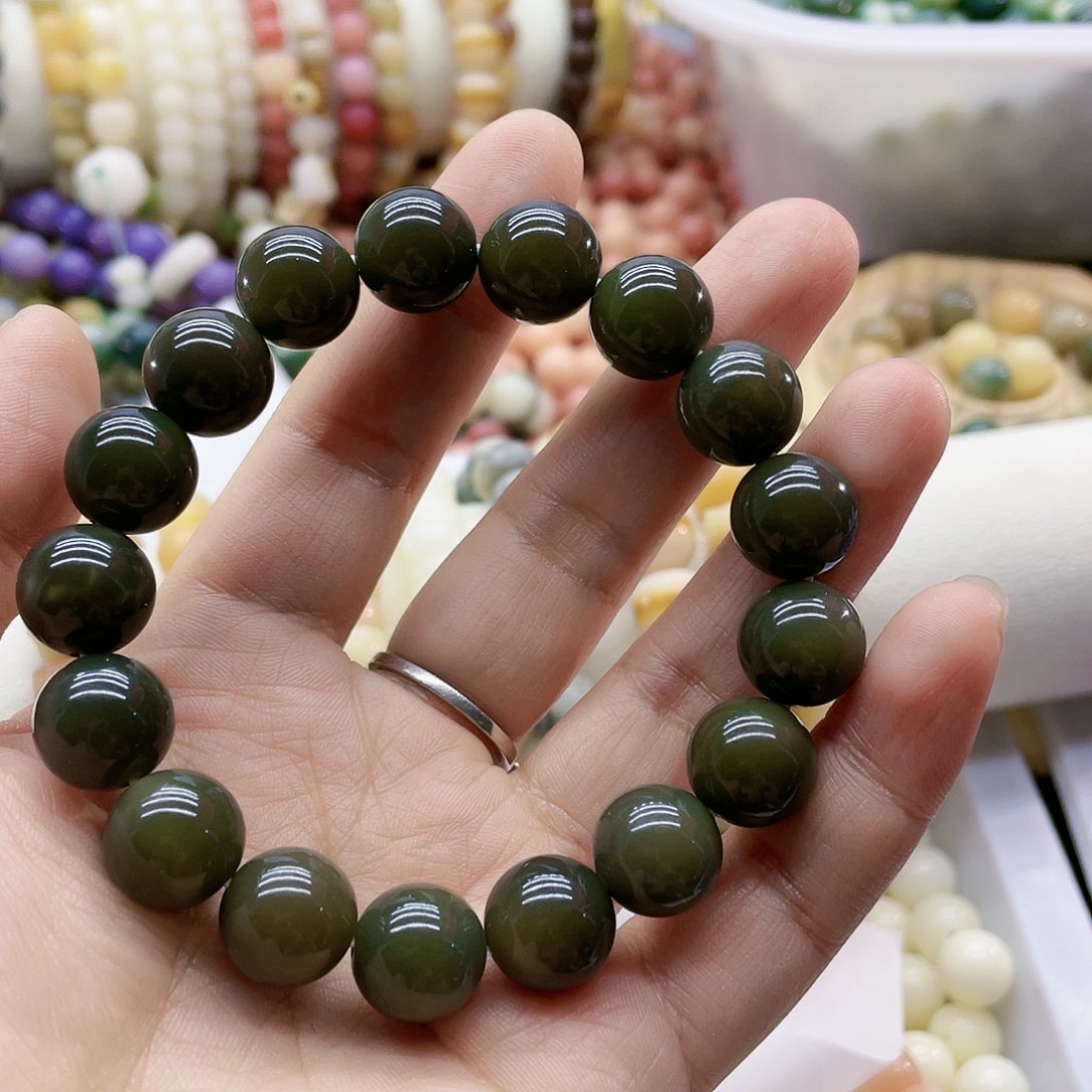 菩提根/象牙果手串文*