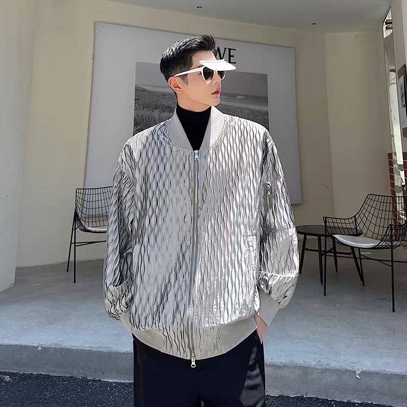 NN1166-时尚男款设计感外套显瘦休闲百搭气质百搭