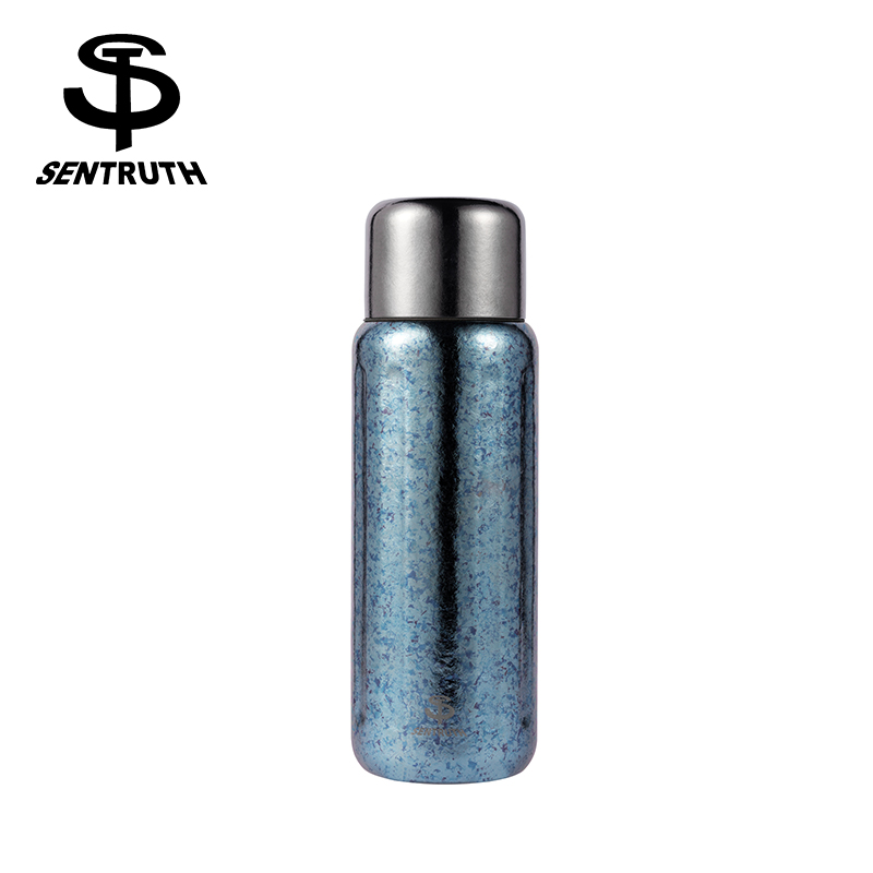 【钱老板推荐】SENTRUTH香港神厨  纯钛商务钻石杯500ML