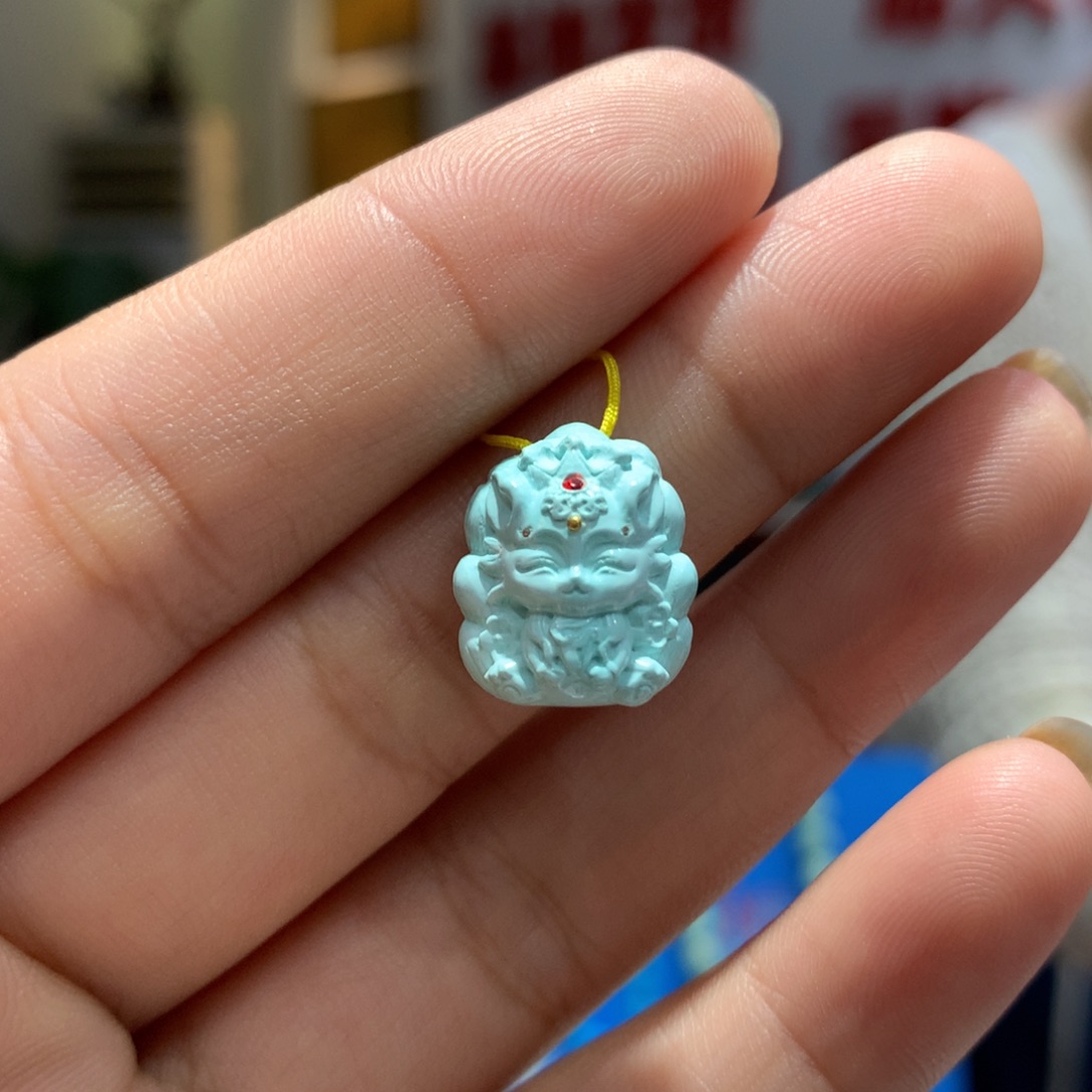 绿松石未镶嵌配饰