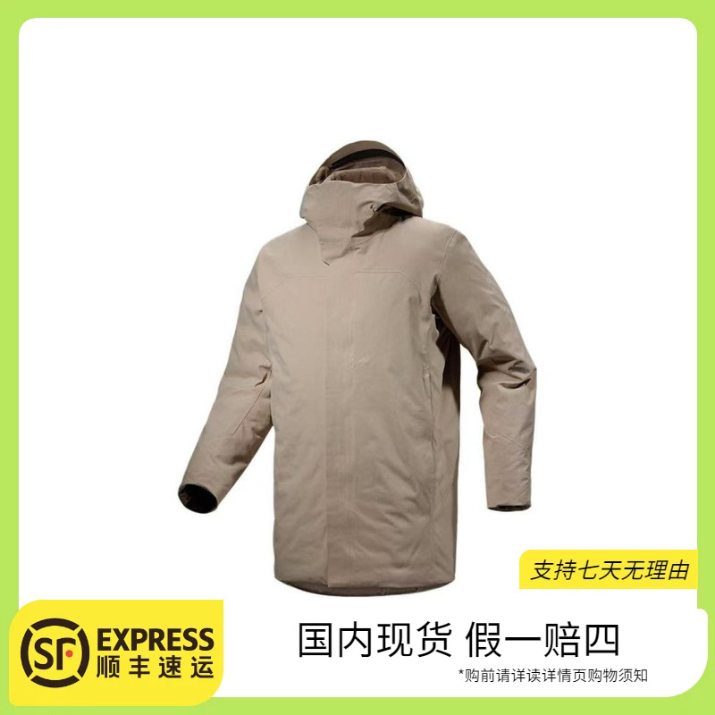 ARC'TERYX/始祖鸟<Therme Parka 男款休闲防风连帽羽绒服外套