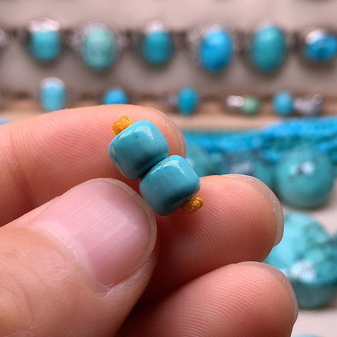 绿松石未镶嵌绿松石老型