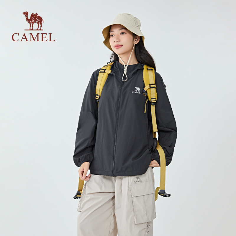 【沐光C+】骆驼防晒衣25春夏UPF400+原纱防晒服男女欧若风