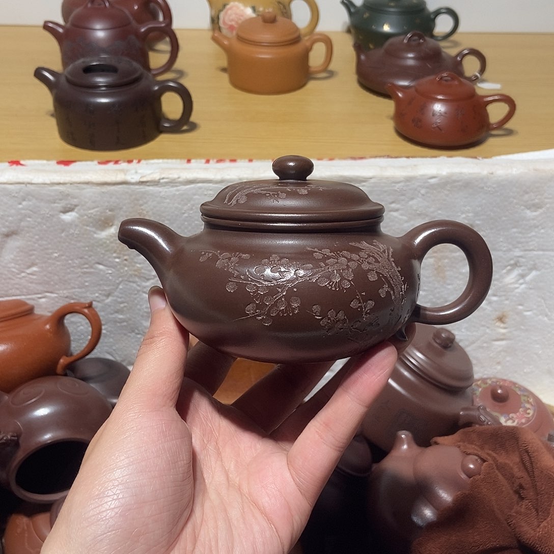 紫砂茶壶宜兴紫砂壶30