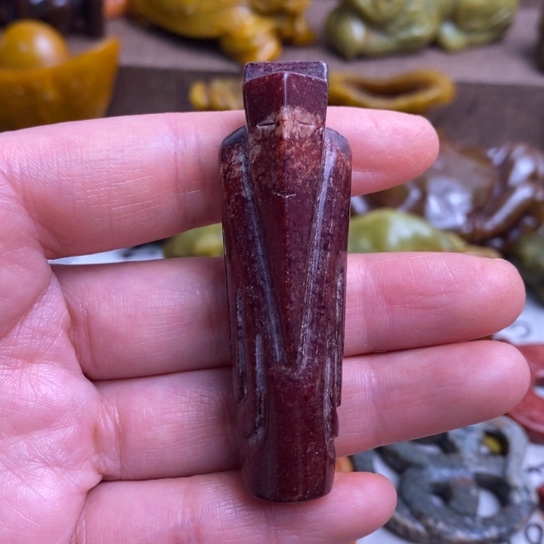 蛇纹石玉未镶嵌颈饰38