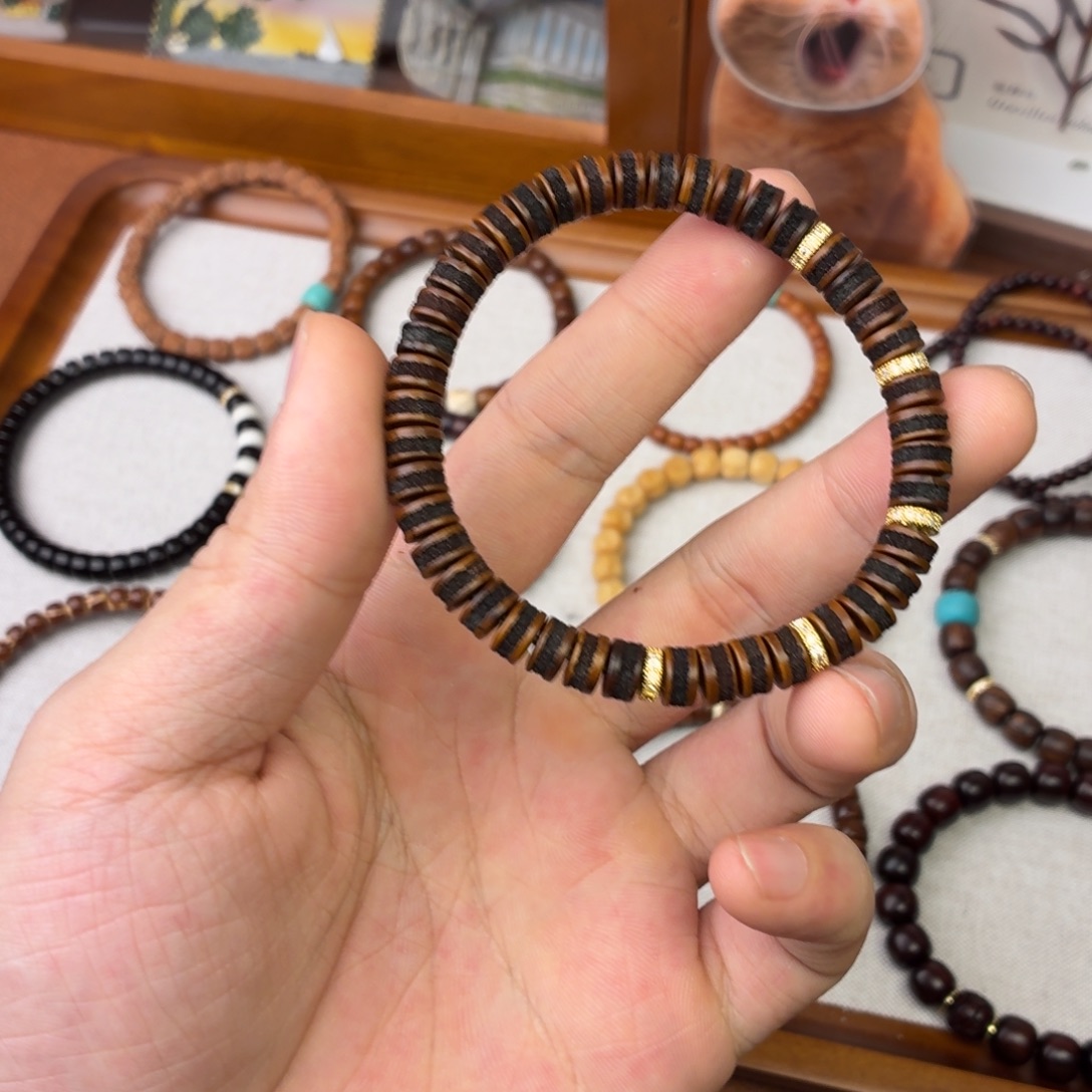 安***室菩提手串/手链库克三圈