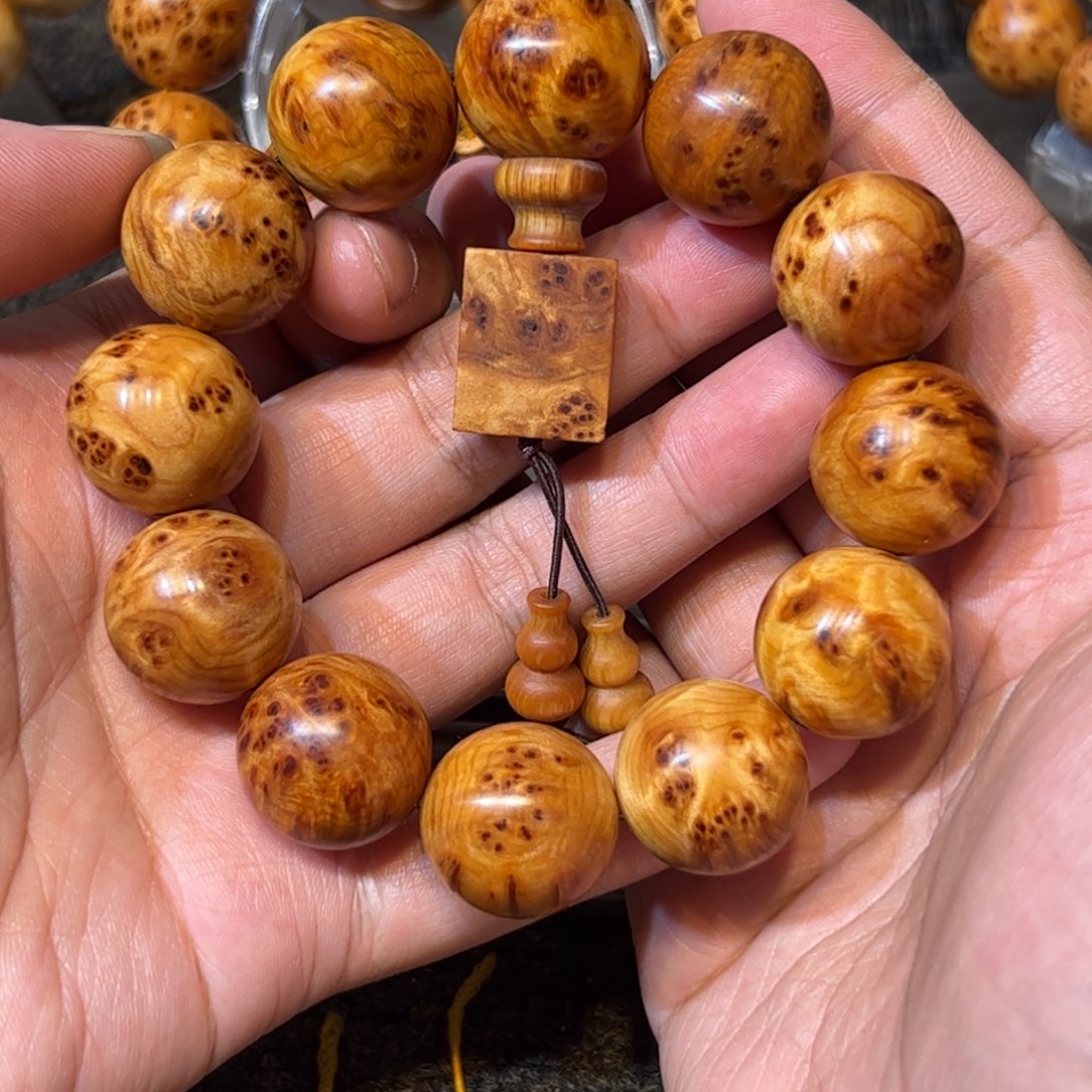 柏木（崖柏）手串/手链2.0陈化红油入门级瘤疤手串