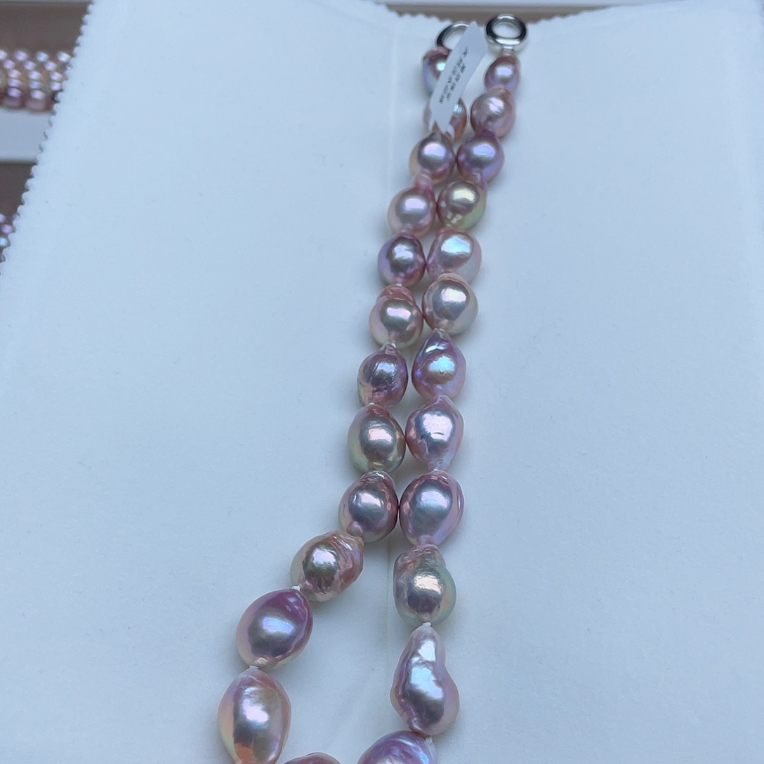 淡水珍珠颈饰银S925镶嵌