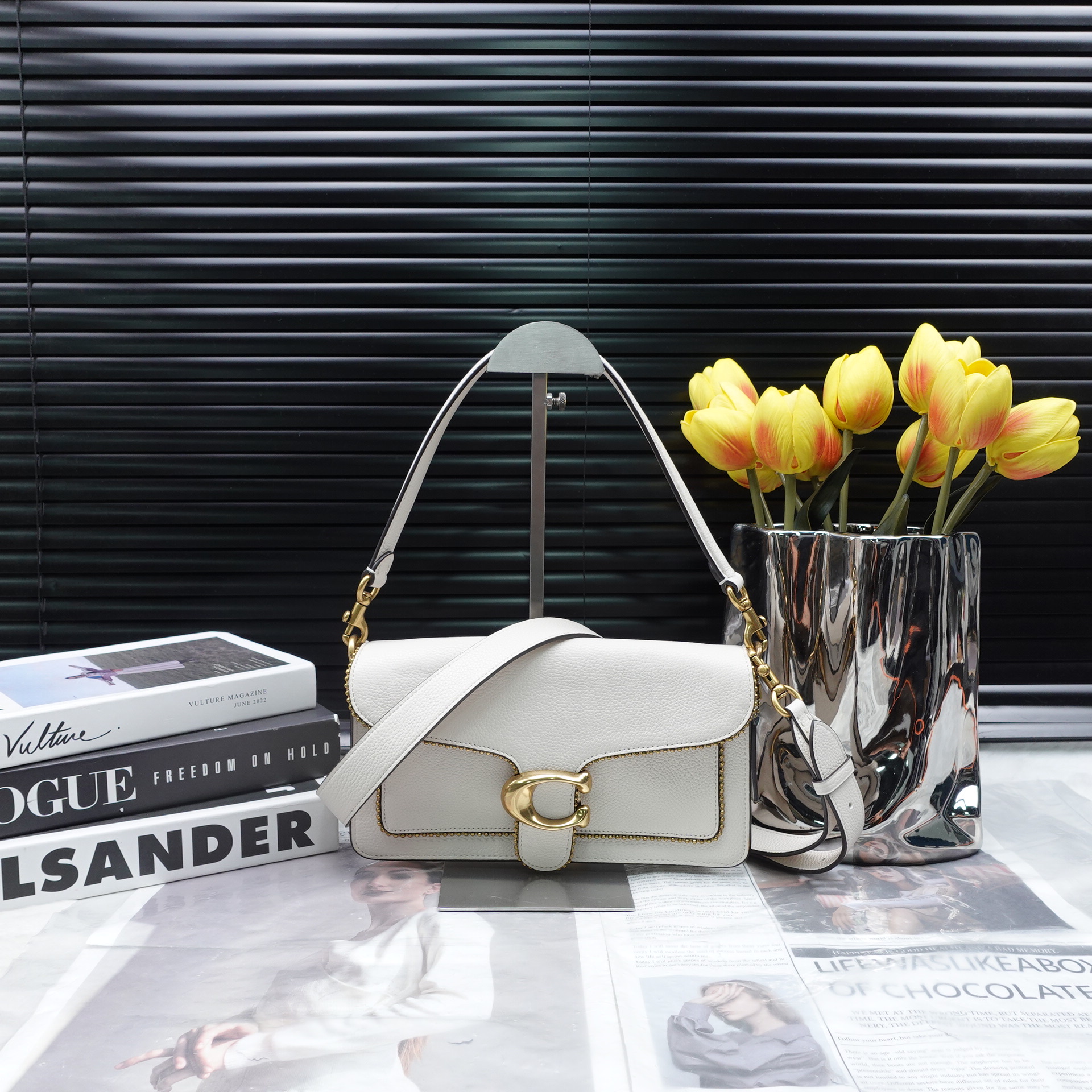 95新 COACH/蔻驰 单肩包/T10342356