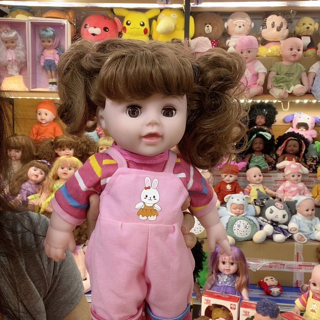 塑料软搪胶娃娃玩具儿童