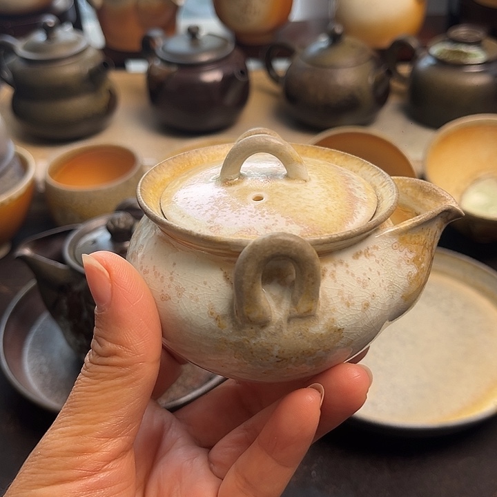 茶盏柴烧茶具柴烧茶具