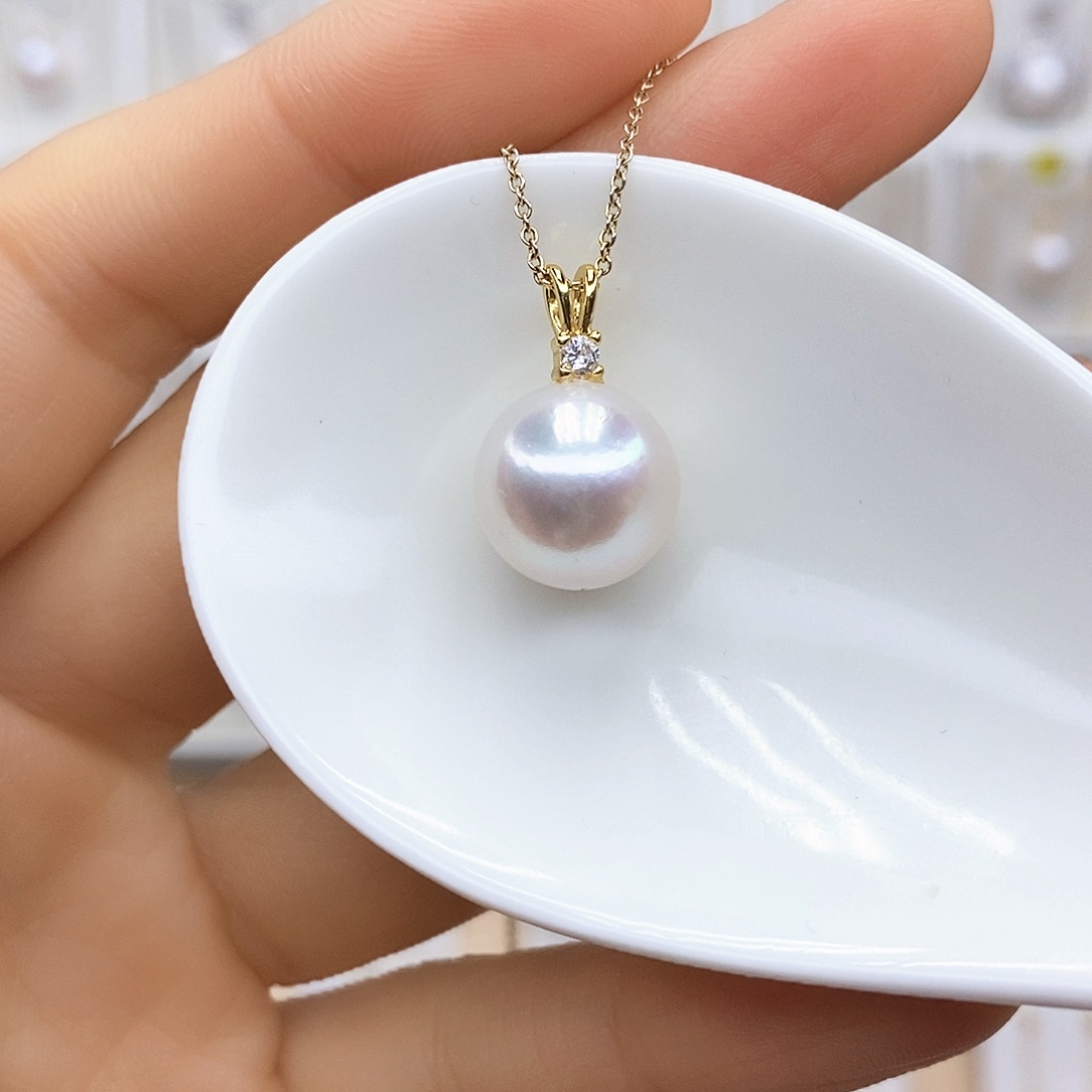 淡水珍珠合金颈饰