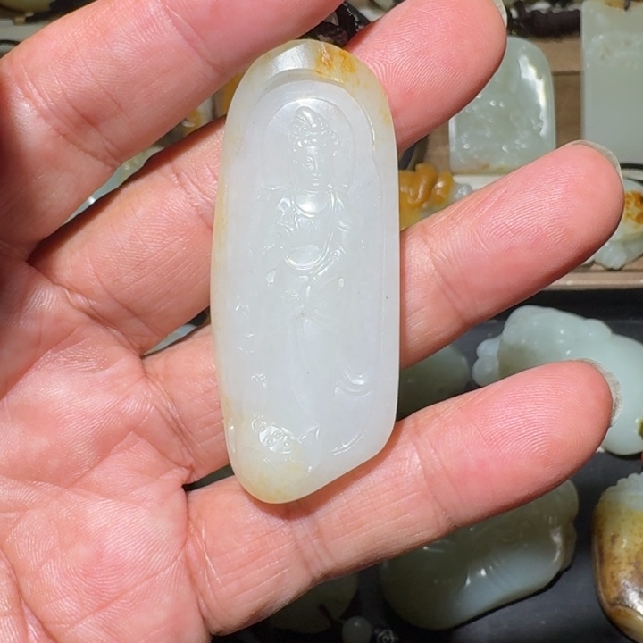 吊坠(不含链)未镶嵌和田玉L**生