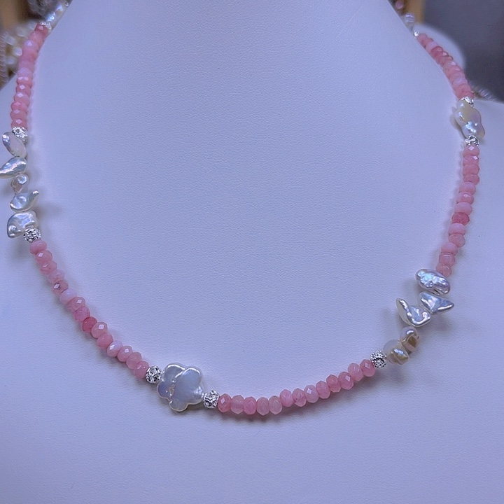 淡水珍珠手绳合金