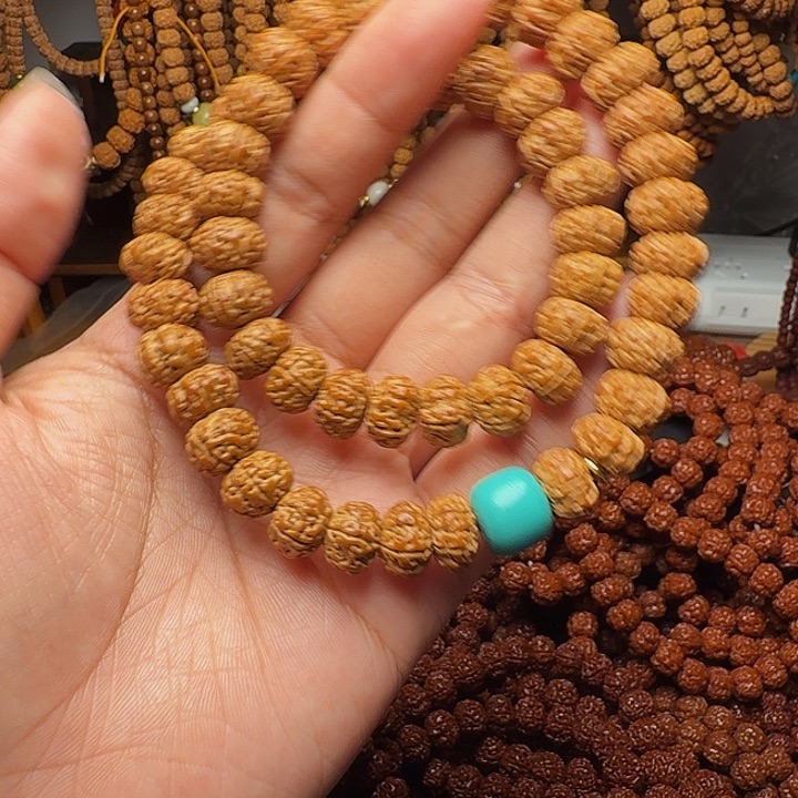 魔***y吊坠金刚菩提10mm双圈六瓣手持