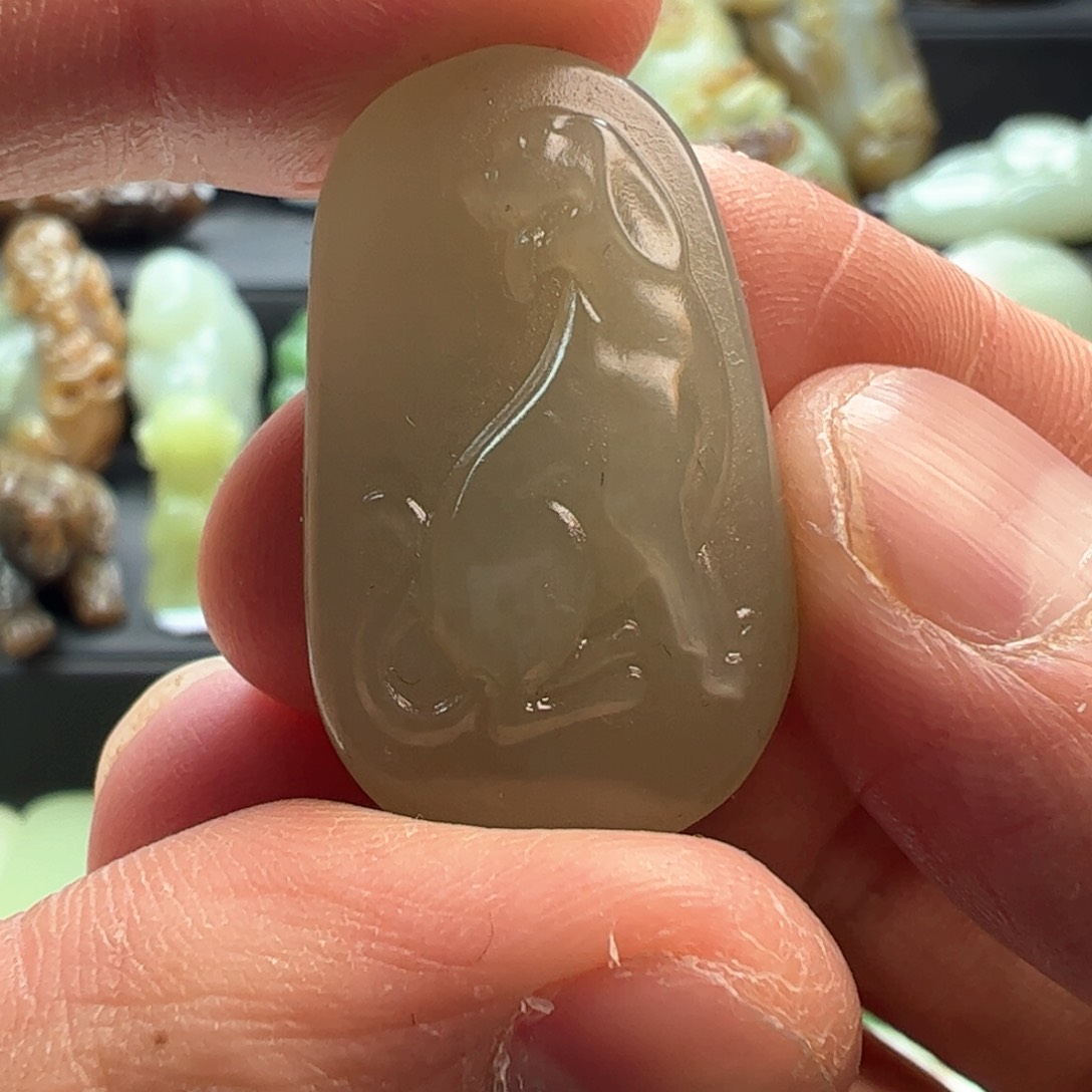 和田玉挂件未镶嵌