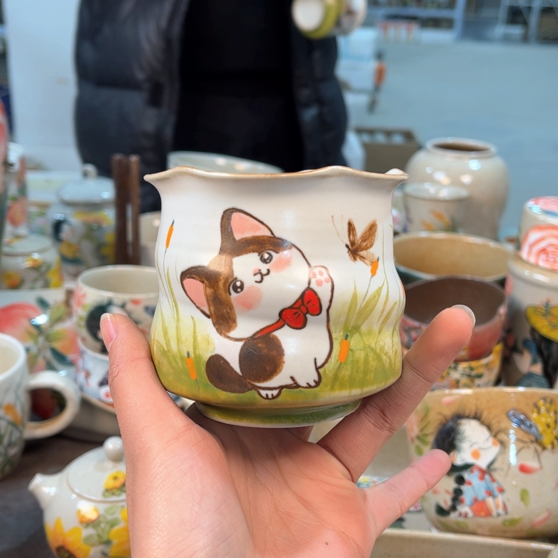 景德镇陶瓷手工杯