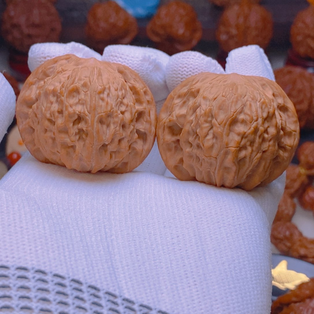 文玩核桃吊坠天花板级 41 正 磨盘